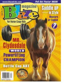 Blaze Magazine for horse crazy kids 
