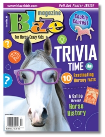 Blaze Magazine for horse crazy kids 